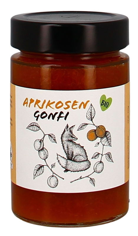 Aprikosen Konfitüre Luchs&Hase 220g °Bio°