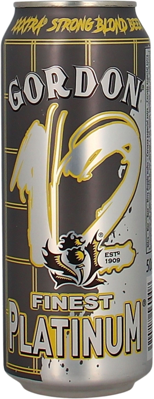 Gordon Finest Platinum - Extra Strong Blond Beer Dose