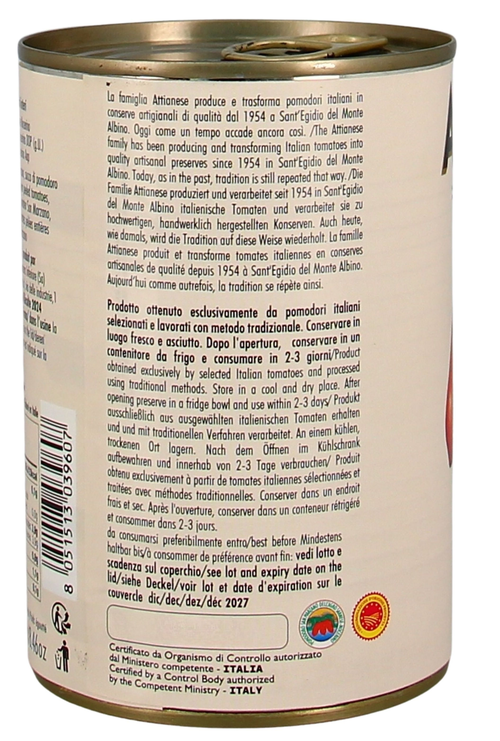 San Marzano Tomaten Rot 400g Attianese