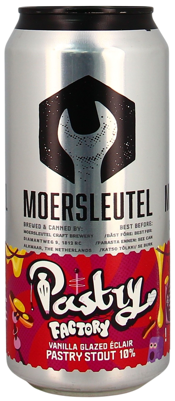 Moersleutel Vanilla glazed Eclair Dose