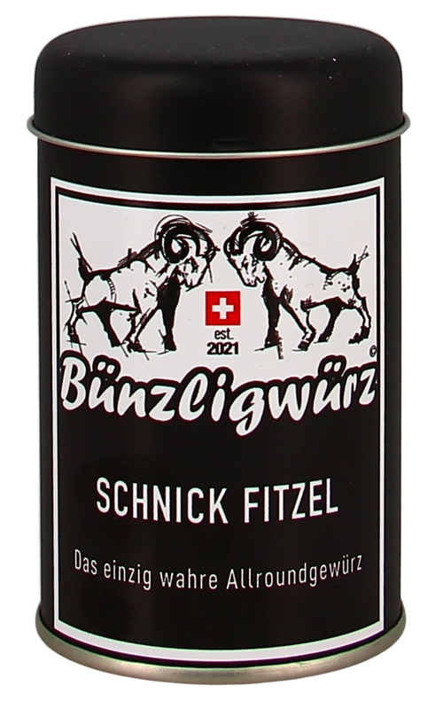 Bünzligwürz Schnick Fitzel Streuerdose 150g