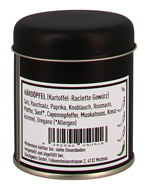 Bünzligwürz Härdöpfel Streuerdose 70g