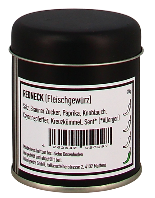 Bünzligwürz Redneck Streuerdose 70g