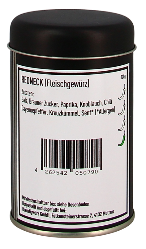 Bünzligwürz Redneck Streuerdose 120g