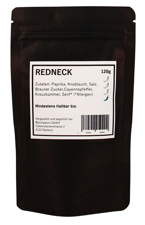 Bünzligwürz Redneck Nachfüllbeutel 120g