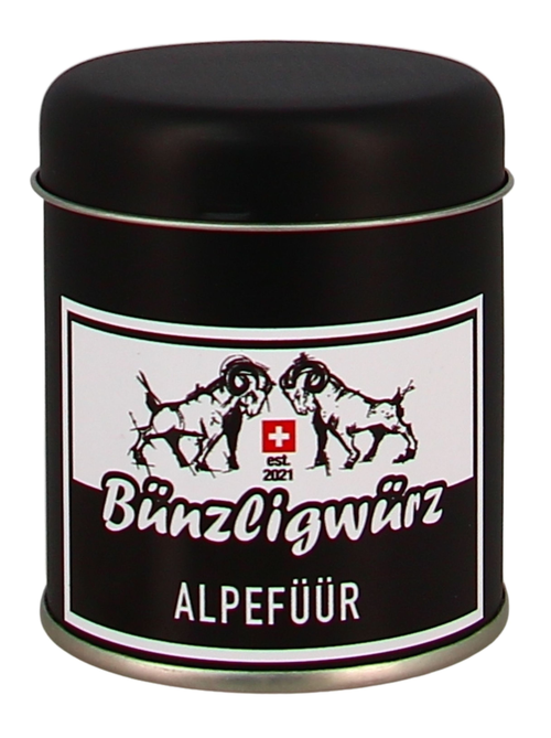 Bünzligwürz Alpefüür Streuerdose 70g