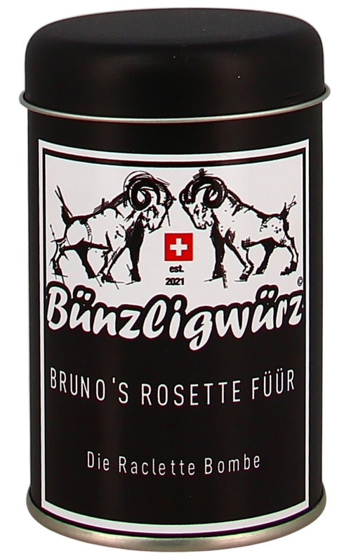 Bünzligwürz Bruno's Rosette Füür Streuerdose 100g