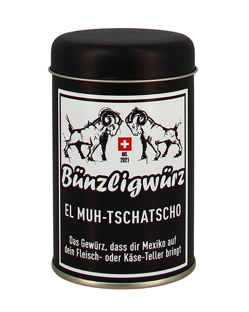 Bünzligwürz El Muh-Tschatscho Streuerdose 120g