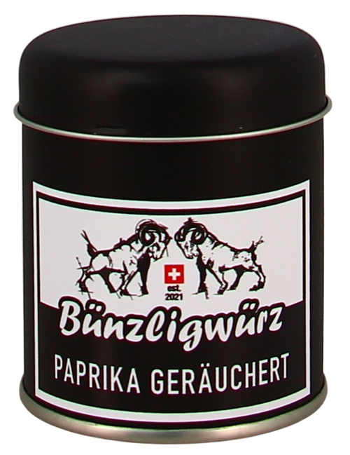 Bünzligwürz Paprika geräuchert Streuerdose 50g