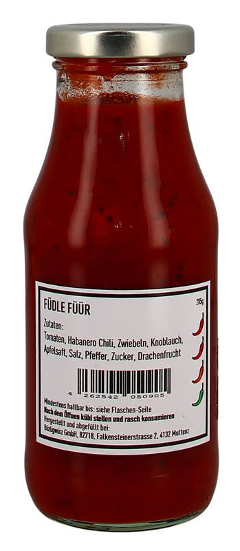 Bünzligwürz Füüdle Füür 285g