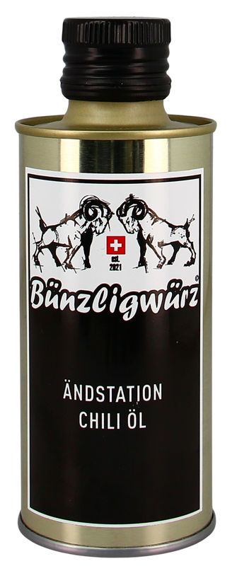 Bünzligwürz Ändstation Chili Öl 250ml