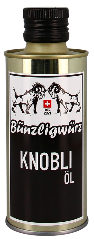 Bünzligwürz Knobli Öl 250ml