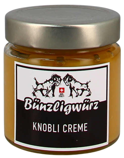 Bünzligwürz Knobli Creme 210g