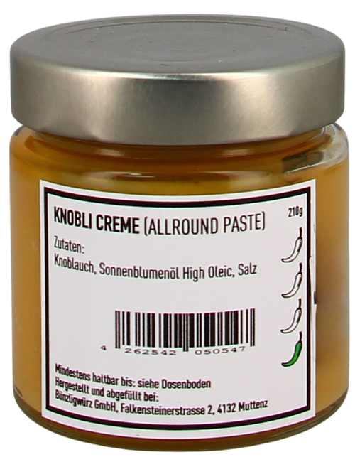 Bünzligwürz Knobli Creme 210g