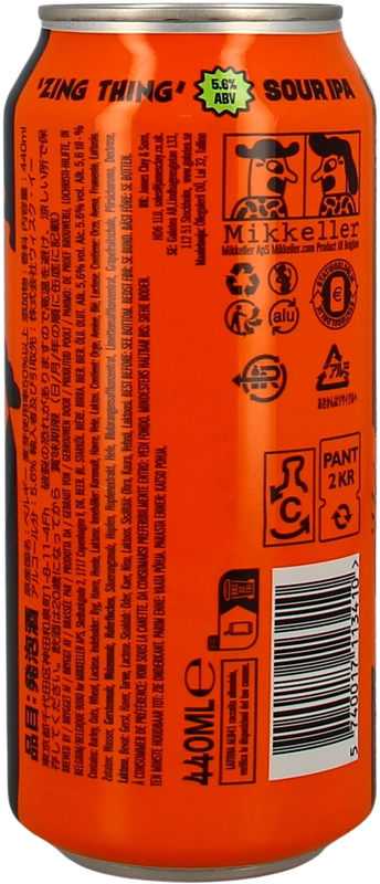 Mikkeller Zing Thing Sour IPA Dose