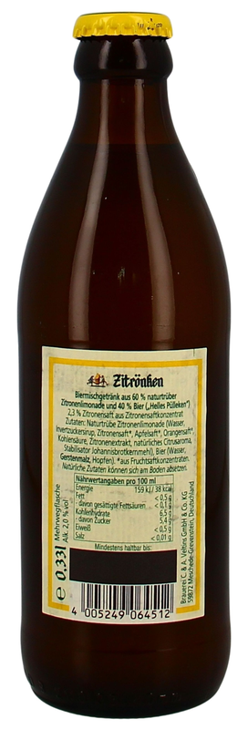 Veltins Helles Zitrönken MW (Vorbestellung)