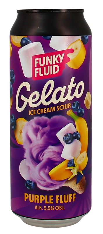 Funky Fluid Gelato: Purple Fluff Dose