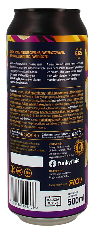 Funky Fluid Gelato: Purple Fluff Dose