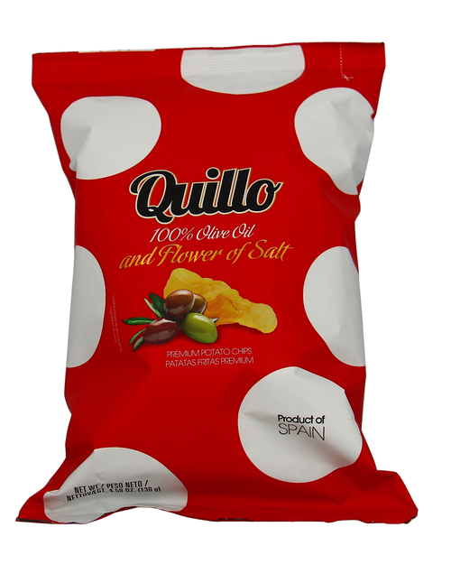 Chips Quillo Olive Oil & Fleur de Sel 130g