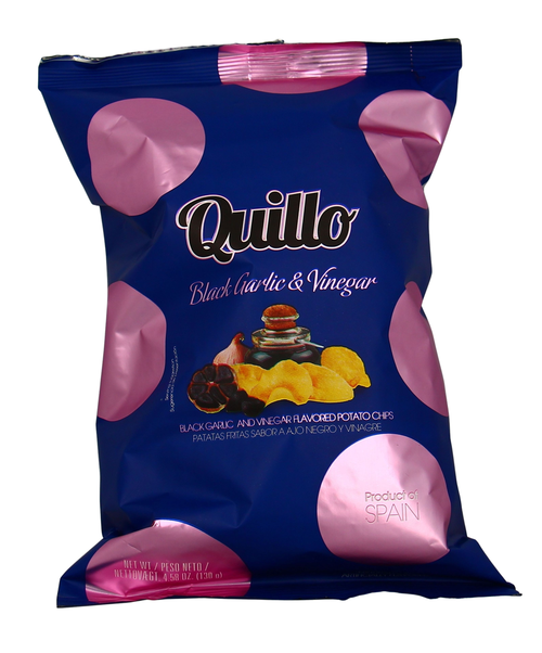 Chips Quillo Black Garlic & Vinegar 130g