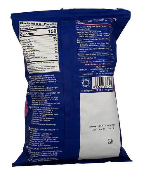 Chips Quillo Black Garlic & Vinegar 130g
