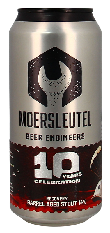 Moersleutel 10 years RECOVERY barrel aged stout Dose 