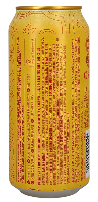 Thornbridge Mango Halcyon Imperial IPA Dose