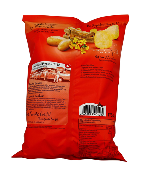 Zweifel Chips Nature Original 175g