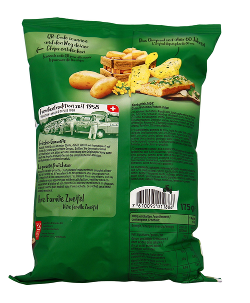 Zweifel Chips Chnoblibrot Original 175g