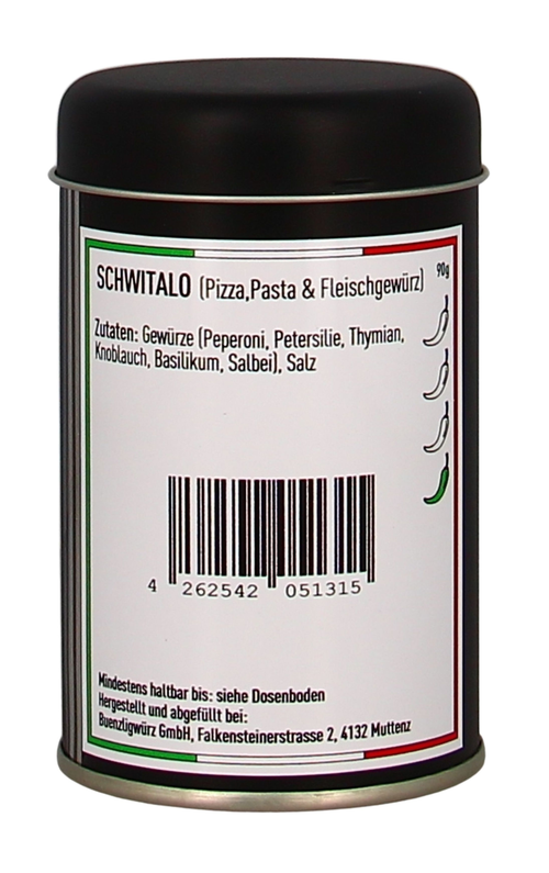 Bünzli Schwitalo PiPaBo Streuerdose 90g