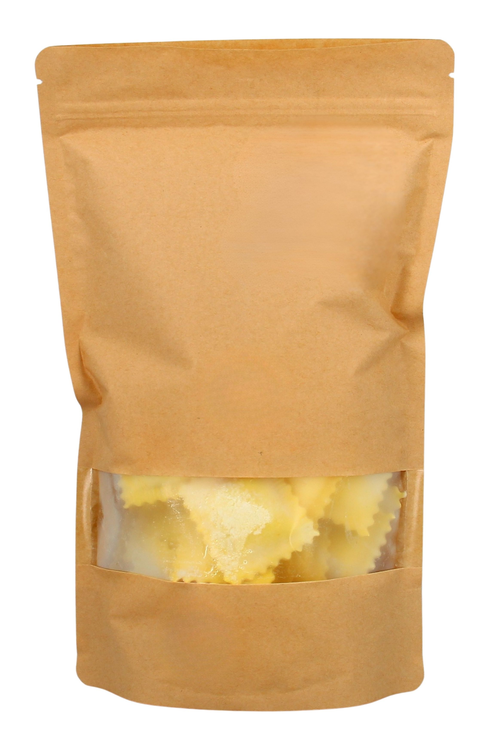 Vegane Gemüse-Quadrolini im Safranteig (ca. 400g), Ingredienza