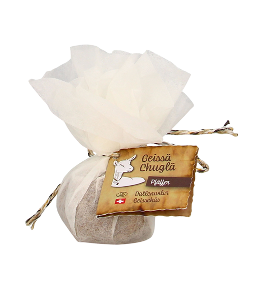 Geissä Chuglä (Extrahartkäse aus Ziegenmilch)