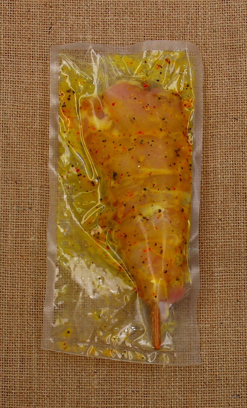 Pouletspiess mariniert Zitronenpfeffer vac.