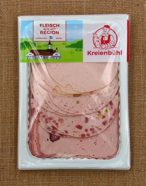 Aufschnitt geschnitten