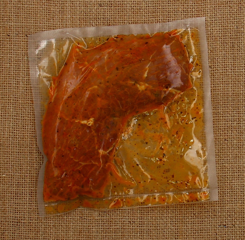 Schweinshuftsteak mariniert vac.