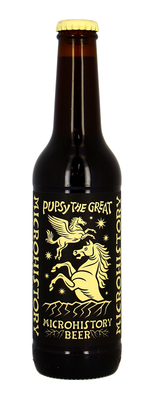 Microhistory Pupsy the Great Irish Stout 