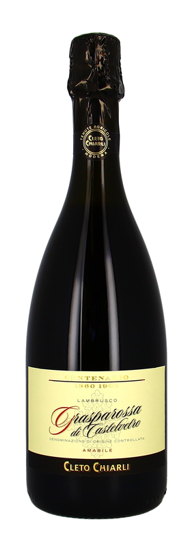 Lambrusco "Centenario" Amabile 
Grasparossa di Castelvetro doc 
Cleto Chiarli