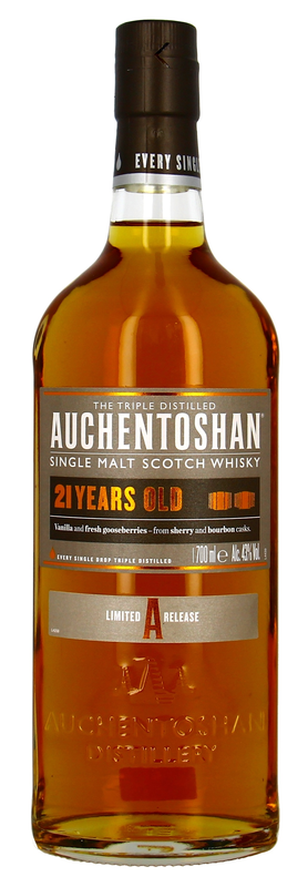 Auchentoshan Single Malt 21 J.