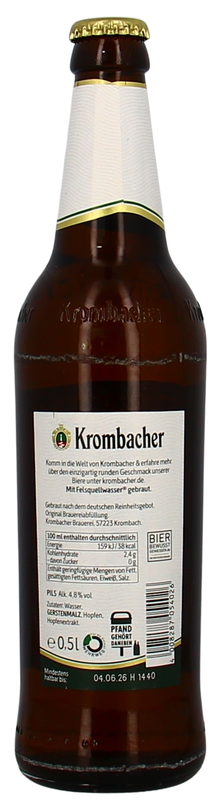 Krombacher Pils MW 