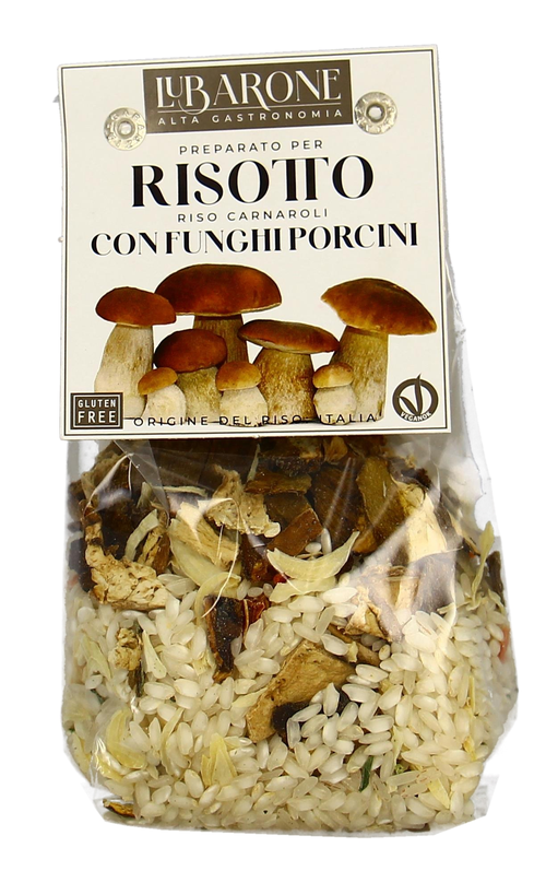 Carnaroli Risotto mit Steinpilzen, Lubarone