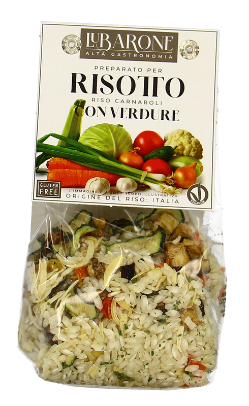 Carnaroli Risotto mit Gemüse, Lubarone