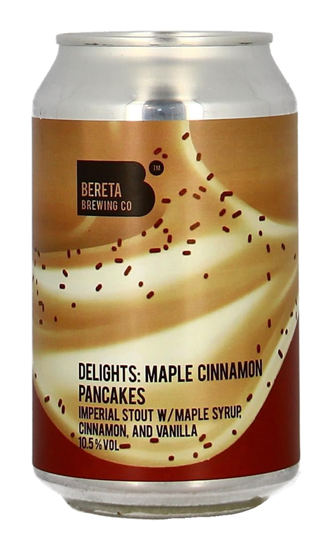 Bereta Delights: Maple Cinnamon Pancakes Imperial Stout Dose
