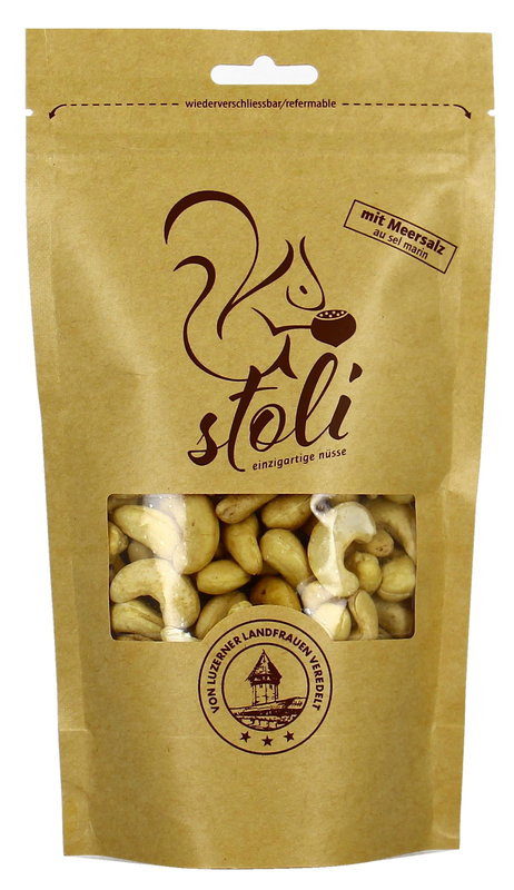 stoli Cashewnüsse mit Meersalz 185g