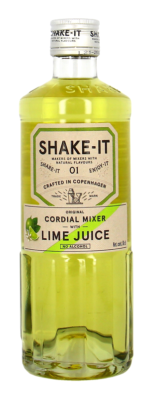 Shake-it Lime Juice Cordial Mixer