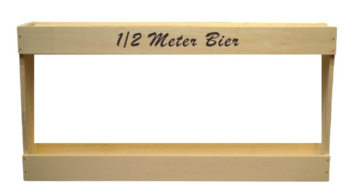 Holzgestell leer braun, 1/2 Meter
(kein Postversand möglich)