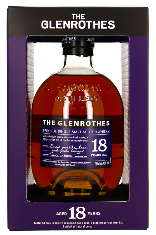 Glenrothes Single Malt Soleo Colleciton 18 J.