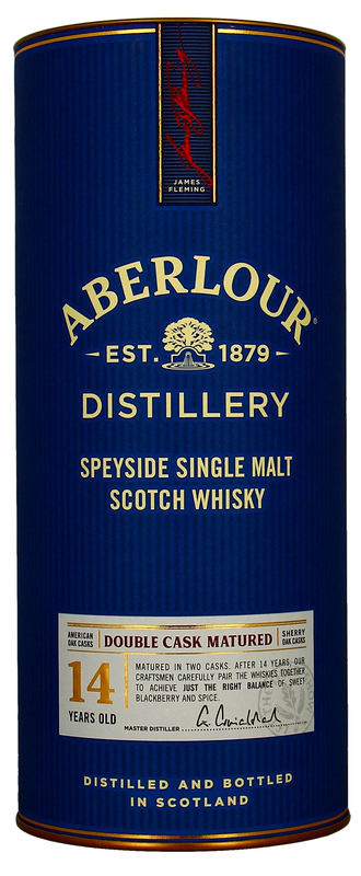 Aberlour Double Cask Matured Speyside Single Malt Scotch Whisky 14 J.
