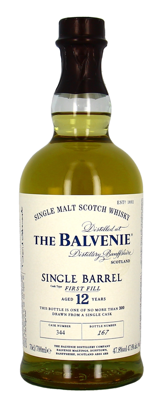 Balvenie Single Malt Single Barrel First Fill 12 J.