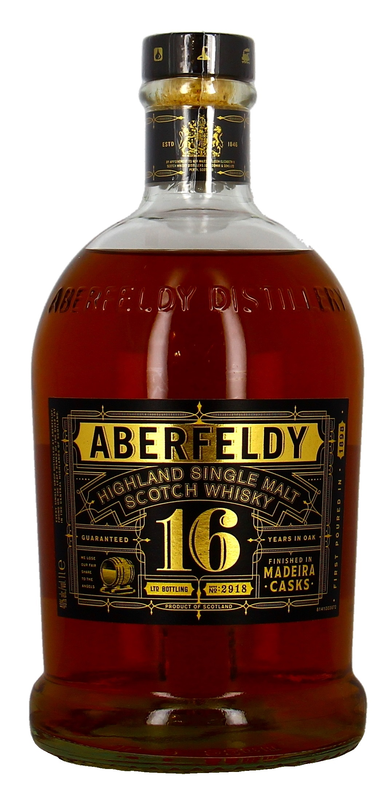 Aberfeldy Single Malt Madeira Casks 16 J.