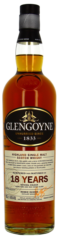 Single Malt Glengoyne 18 J.